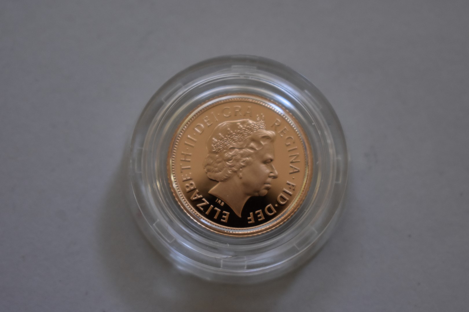 An Elizabeth II 2003 gold proof half sovereign, boxed. - Image 3 of 3