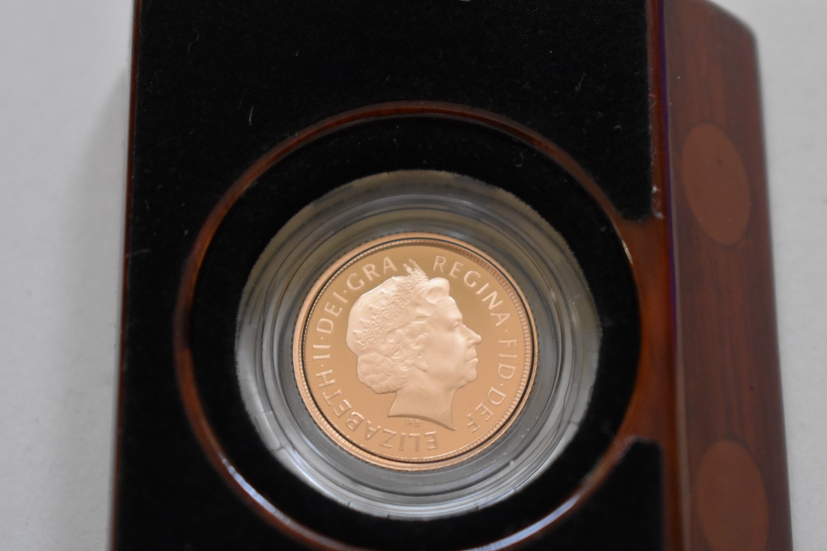 An Elizabeth II 2015 gold proof half sovereign, boxed. - Image 3 of 3