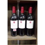 Six 75cl bottles of Occitan Merlot 2011. (6)