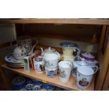 A collection of royal Commemorative pottery and porcelain.