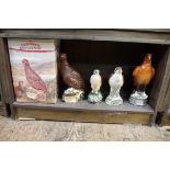 A Royal Doulton 70cl Famous Grouse whisky decanter, in card box; together with a Royal Doulton