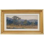 RICARDO ANKERMANN Y RIERA (ATRIB.) (1842-1907). "WOODED LANDSCAPE"Oil on cardboard.Signed. The board