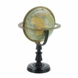 J. FOREST. WORLD GLOBE, PARIS, MID C19thMade for the Spanish market with names in Spanish.