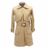 MANUEL PERTEGAZ IBAÑEZ MILITARY RAINCOATWoman's small size. Approx 36 38. With original label.- - -