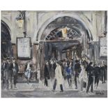 ANTONI VIVES FIERRO (1940). "THE LICEO OF BARCELONA"Oil on canvasSigned & dated bottom right 1986 49