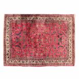 ORIENTAL RUG C20thWool. Hand knotted. 385 x 261cm- - -18.00 % buyer's premium on the hammer