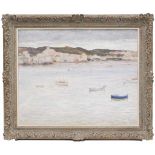 RAMÓN PICHOT SOLER (1924-1996). "CADAQUES"Oil on canvasSigned. Salon Pares label remaining on
