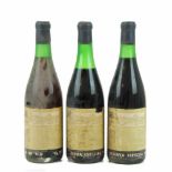 LOT OF WINES.Tres botellas de Viña Pomal, Reserva Especial Haro Rioja, cosecha 1952. Uno con