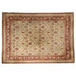 PERSIAN CARPET, MID C20thWool. Hand knotted. 305 x 394cm.- - -18.00 % buyer's premium on the