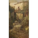 JOSEP ARMET I PORTANELL (1843-1911). "LANDSCAPE"Oil on canvasSigned. 49 x29cm; 68 x 46cm. (frame)- -