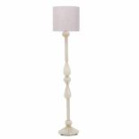 MURANO STANDARD LAMP C20thIridescent Murano glass. Height 165cm minus shade, 195cm with shade.- - -