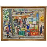 IGNASI MUNDÓ (1918-2012) "GROCER'S SHOP", 1970Oiol on canvasSigned on front, also titled & dated