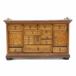 SPANISH WRITING DESK C16thWalnut with boxwood inlay. 59 x 96 x 40cm.- - -18.00 % buyer's premium