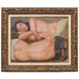 JOSÉ MARÍA DE TOGORES (1893-1970). "RECLING WOMEN", 1924Oil on canvasSigned. Preserved label on