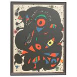 JOAN MIRÓ (1893-1983). "STRINDBERG PORTFOLIO", 1976.Lithograph.Signed and numbered by hand.