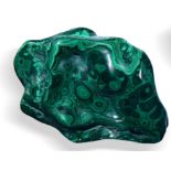 Mineral: A malachite specimen Congo 30cm wide 8.9kg