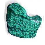 Mineral: A malachite specimen Congo 33cm wide 9kg