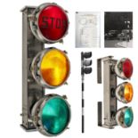 Collectibles: An extremely rare set of 1930’s SGE Traffic lights 82cm long by 35cm wide SGE (Siemens