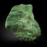 Minerals: A nephrite freeformHimalayas26cm high, 5.1kg