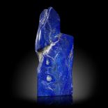 Minerals: A lapis lazuli freeform with unusually large pyrite inclusionsAfghanistan37cm high, 9.