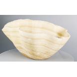 Minerals: An unusually deep onyx bowlMexico56cm by 51cm