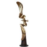 Sculpture/Interior Design: Bird in Flight, Bronze, 148cm high by 25cm wide by 15cm deep