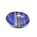 Interior Design/Minerals: A lapis lazuli bowl, 18.5cm diameter