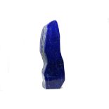 Interior Design/Minerals: A lapis lazuli freeform, 40cm high, 7.3kg