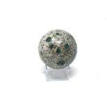 Interior Design/Minerals: A K2 sphere, 6cm diameter, 508g