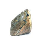 Interior Design/Minerals: A labradorite freeform, 16cm high by 13cm wide, 2.3kg