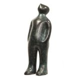 Sculpture: Guido Deleu, The Visitor , Bronze, 75cm high by 28cm wide by 21cm deep