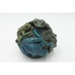 Sculpture: Ball of Frogs, Bronze, 13cm high by 13cm wide by 13cm deep