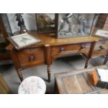 Victorian Mahogany Sheritan style sideboard 6'4"