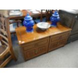 2 repro. Chinese style bedside cabinets