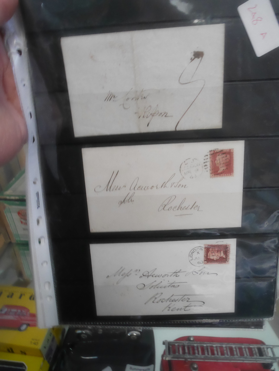 Victorian Reds on cover plus pre stamp - Image 5 of 9