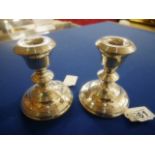 Pair of Silver candlesticks