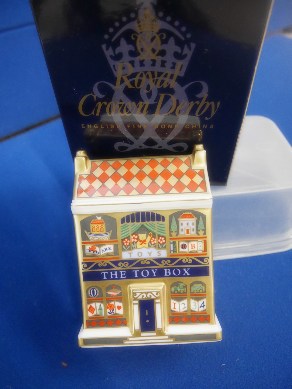 Crown Derby Toy box