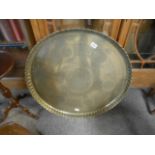 Brass tray 76cm