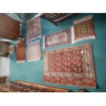 6 antique rugs