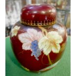 Carlton Ware Rouge Royale ginger jar