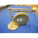 Brass gong