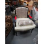 10 x Leather and fabric chairs