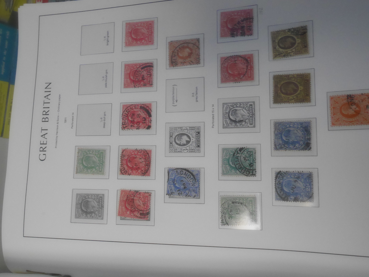 Selection of George V and George V1 GB Stamps - Image 5 of 8