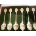 Silver Australian flower spoons