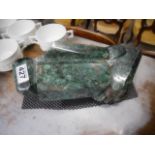 Polished Brazilian emerald matrix 6.2kg with crystals