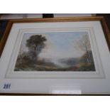 Watercolour signed Albert Pollitt of Wales 1919