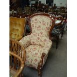 Victorian Spoon back chair