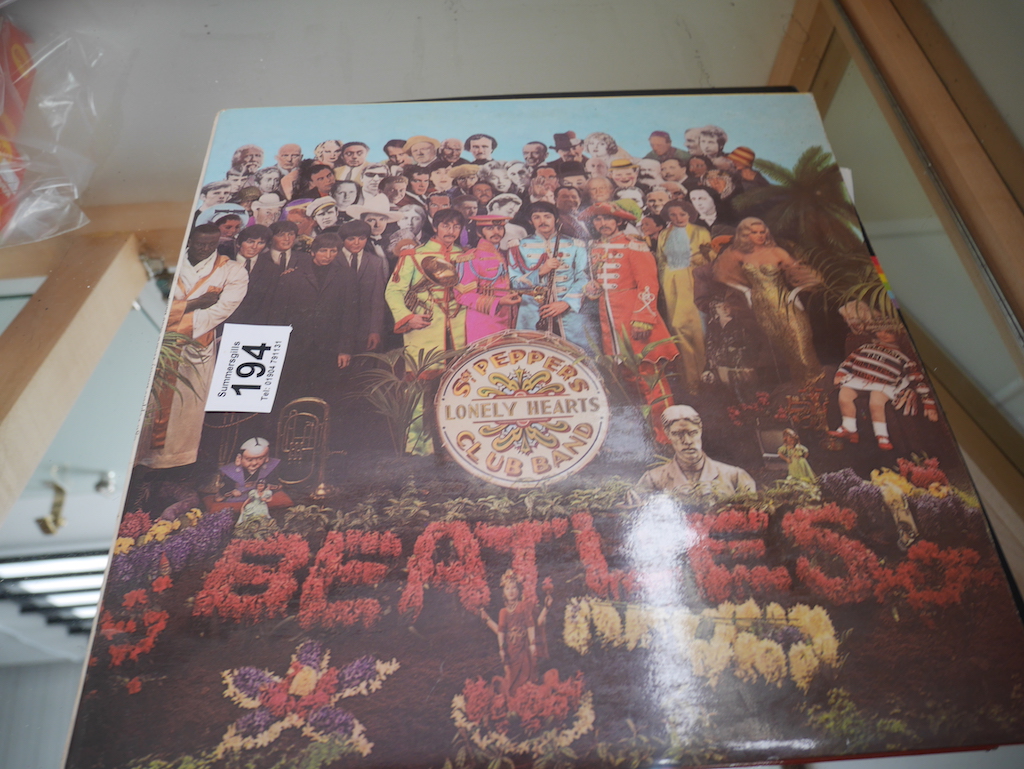 Beatles LP Sgt Pepper's lonely hearts