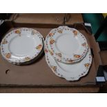 1 box plates "Harmony"