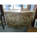 Italian repro marquetry sideboard